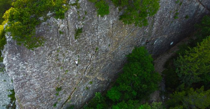 Falesia di arrampicata