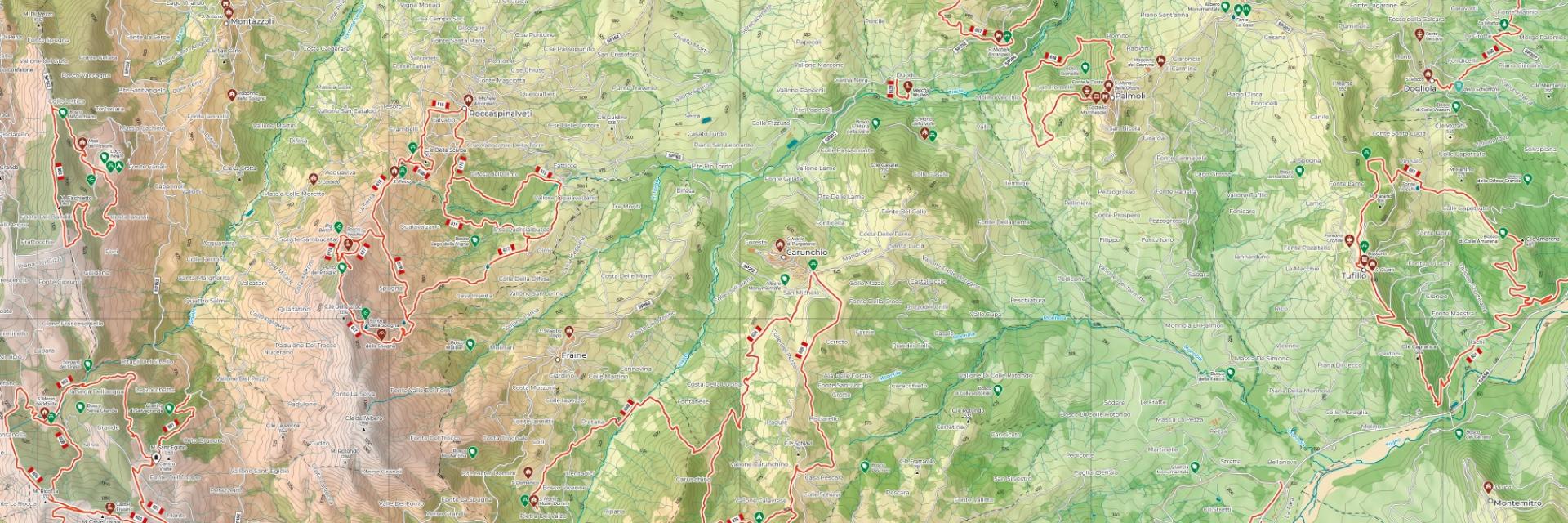 RETE SENTIERISTICA MONTI FRENTANI